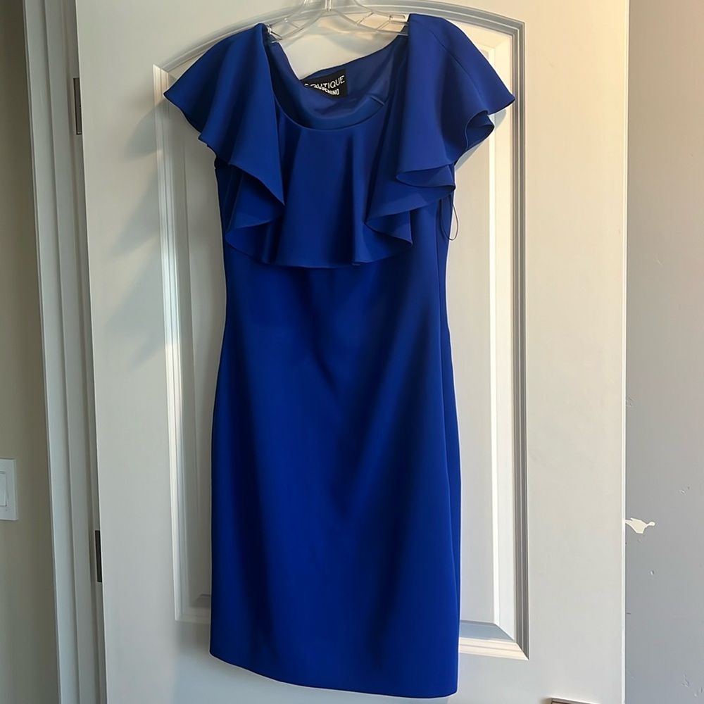 Boutique Moschino Blue Dress